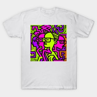 Cute Abstrac Doodle 6 T-Shirt